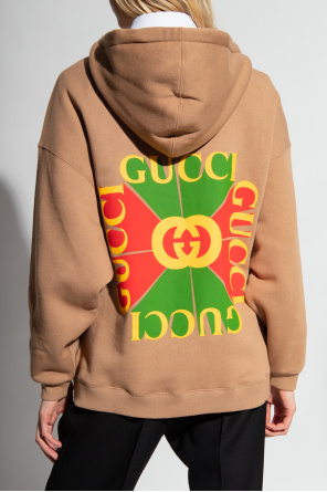 Brown gucci shops hoodie